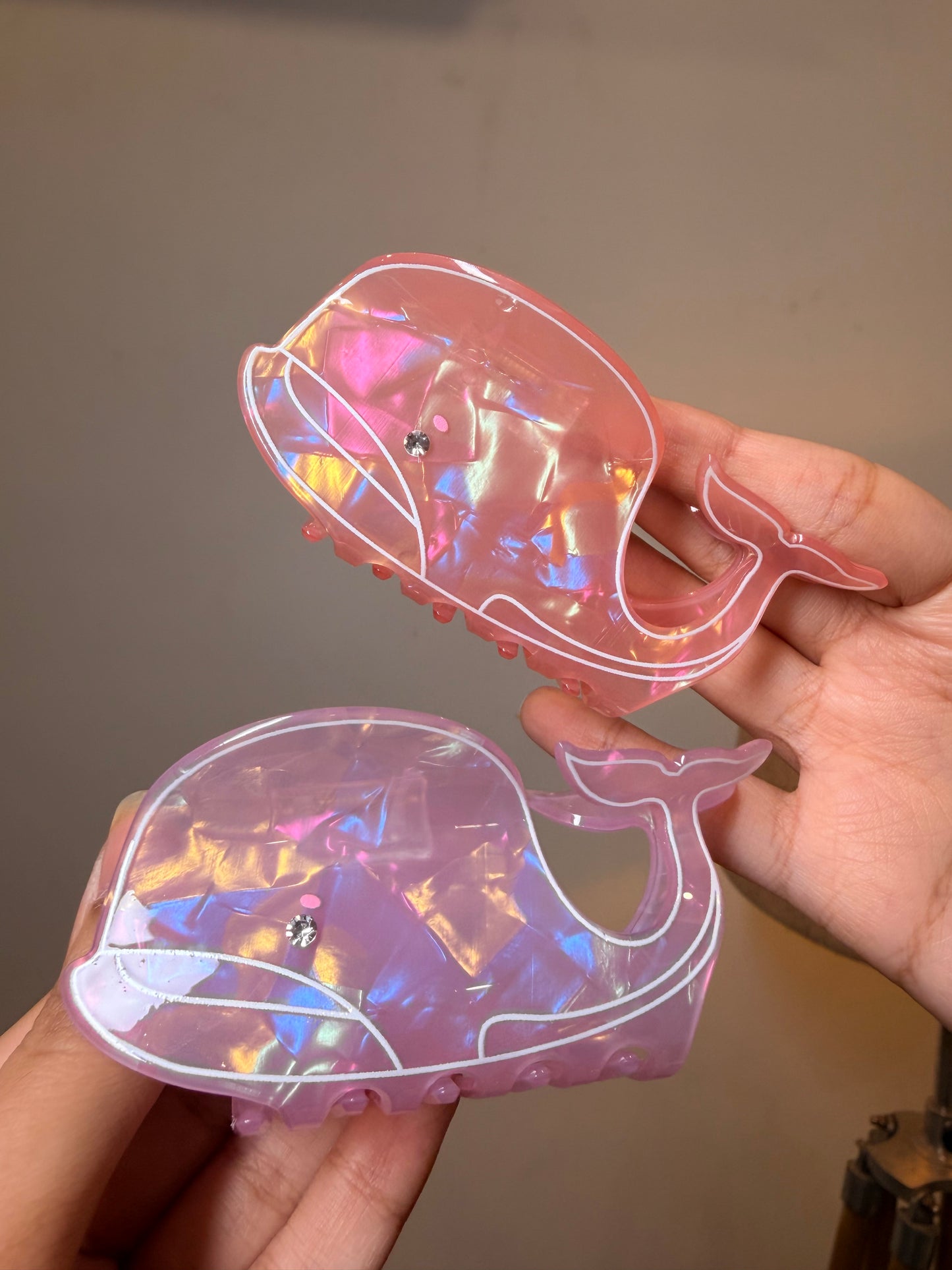 Ocean Dolphin Claw Clip ( Large )