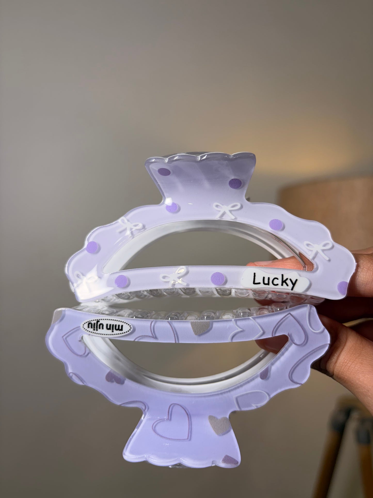 ☁️ Sky Puff Claw Clip ( Large )