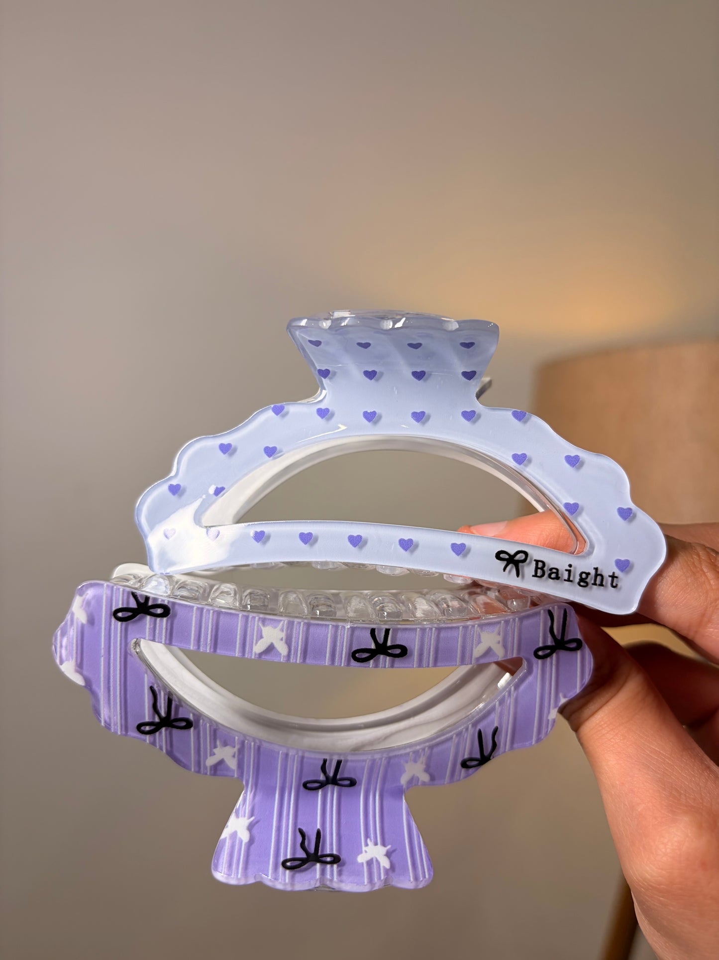 ☁️ Sky Puff Claw Clip ( Large )