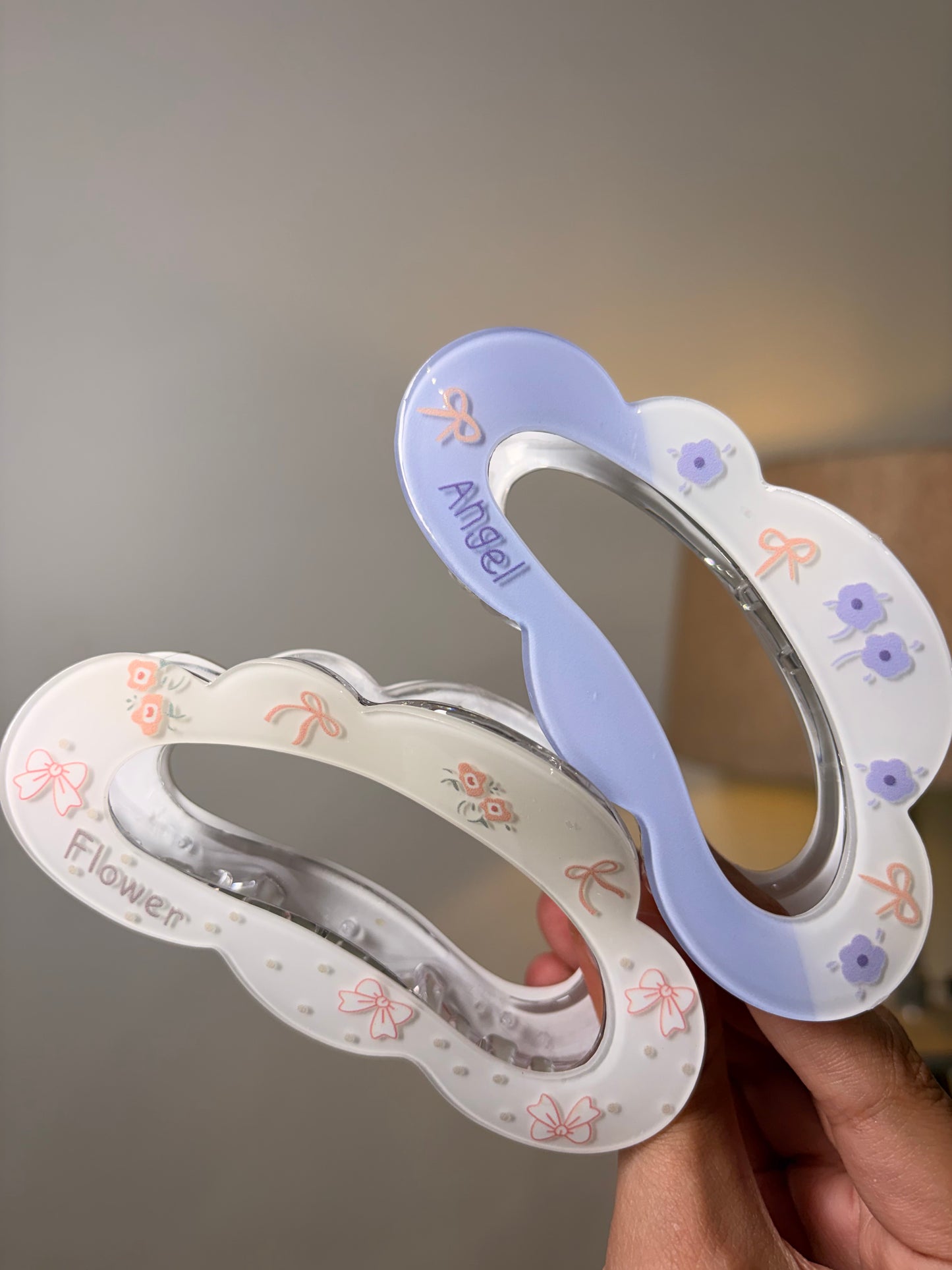 Cloudy Pop Claw Clip ( Extra Large )