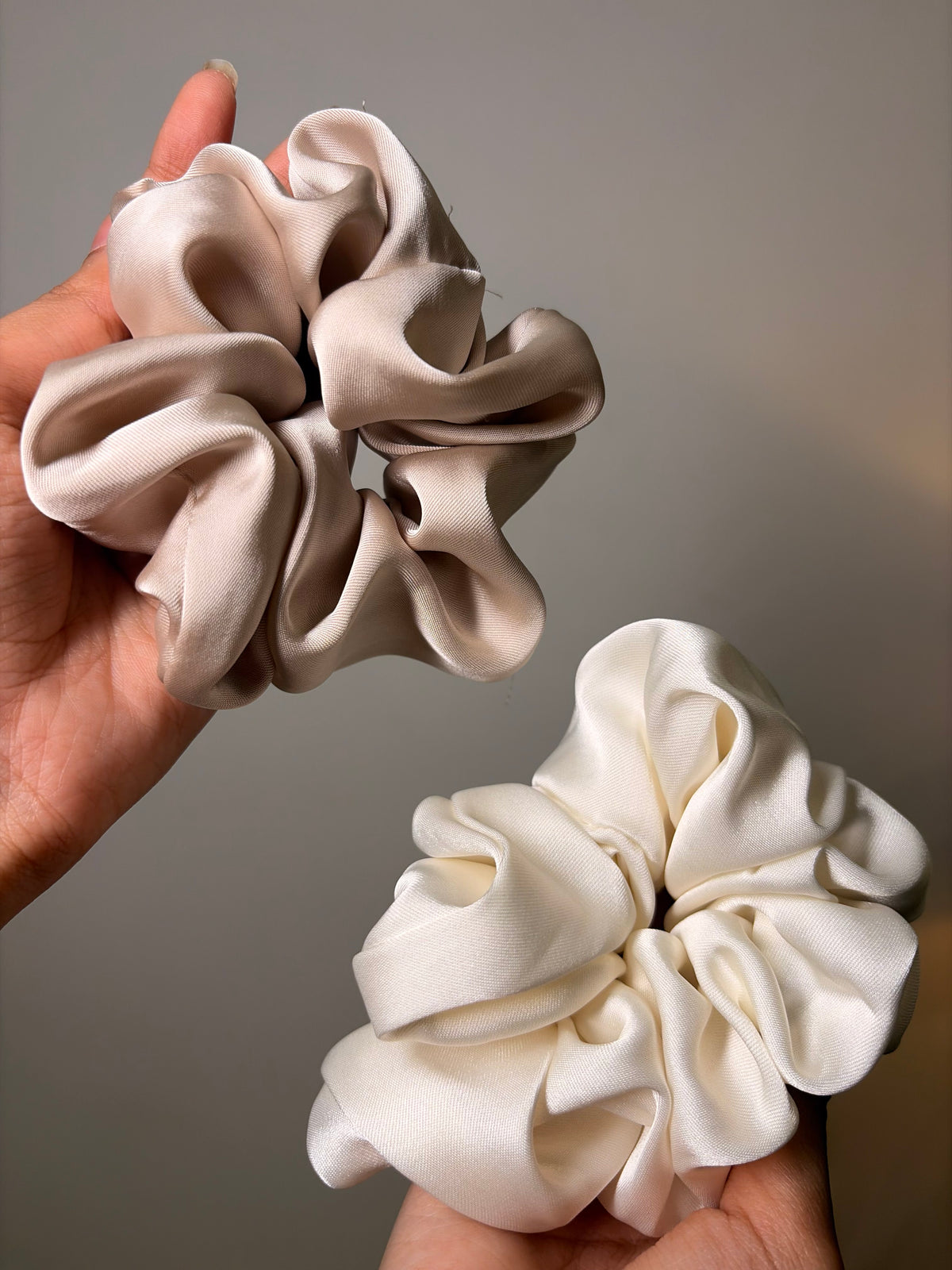 Satin Puff Scrunchie ☁️