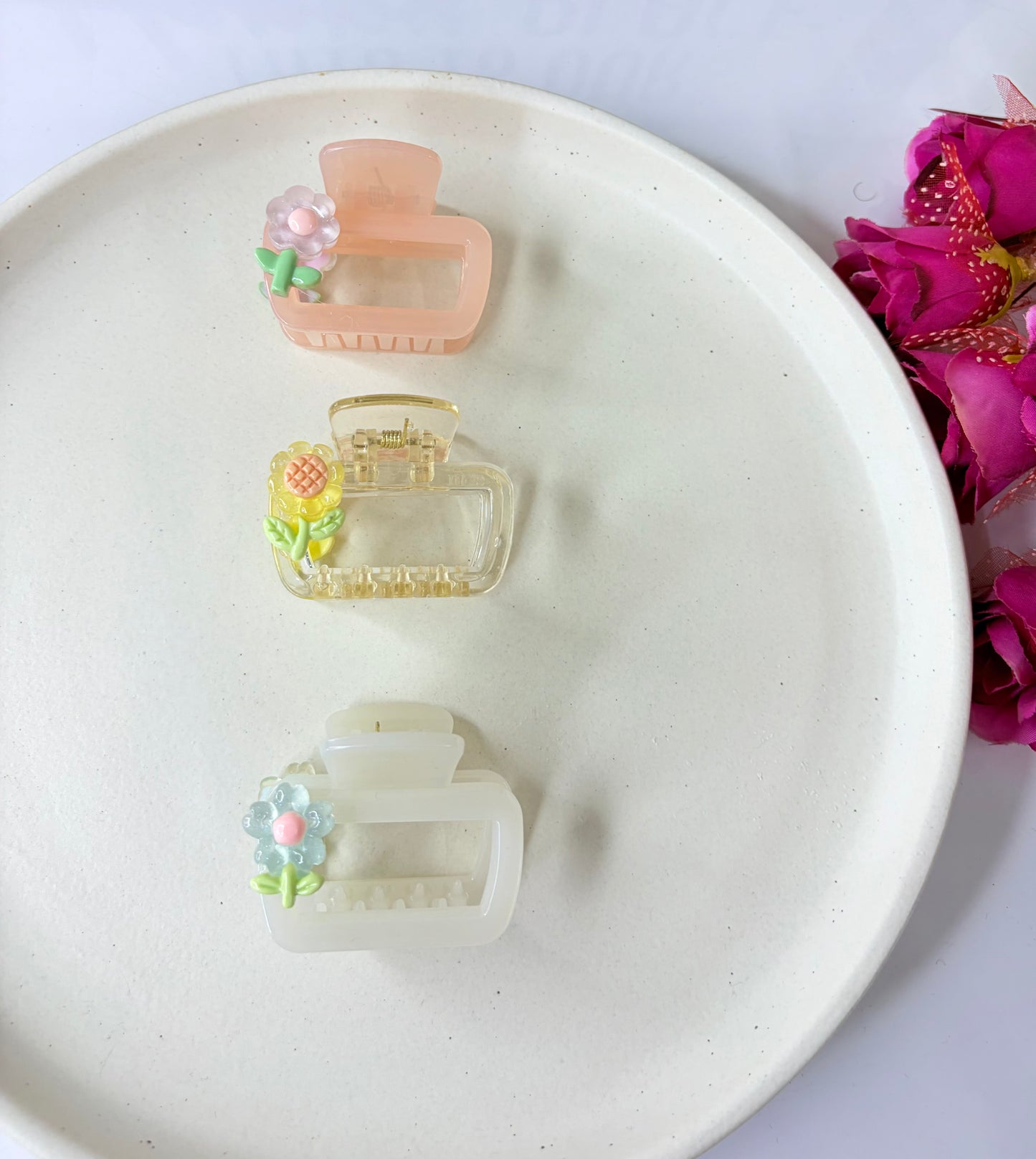 Sunflower Claw Clip ( Small )