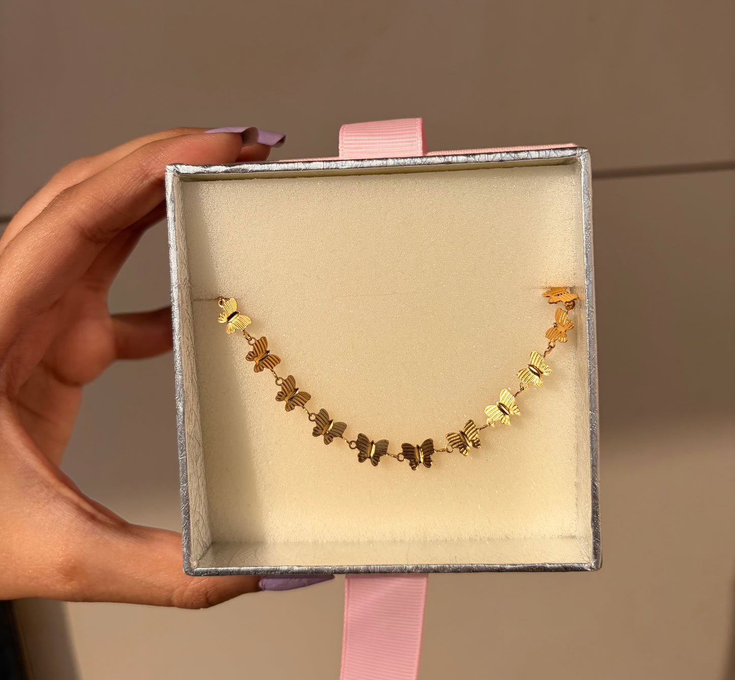 Butterfly Choker Necklace