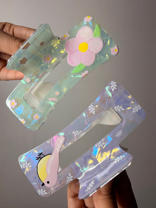 Pinterest Pop Claw Clip (Large)