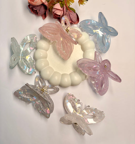 Dreamy Butterfly Claw Clips ( Large )