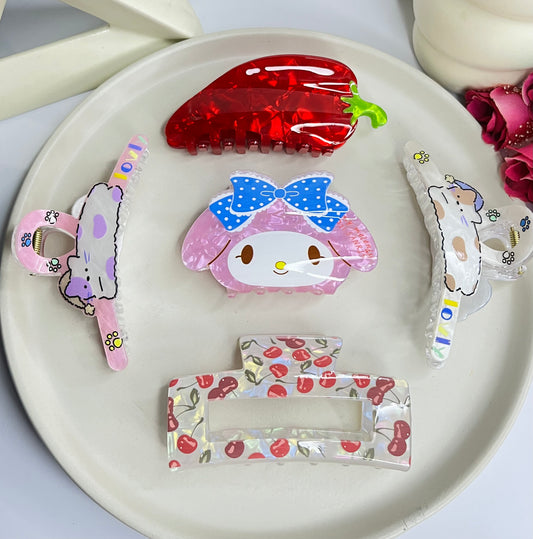 Premium Funky Claw Clip ( XL )