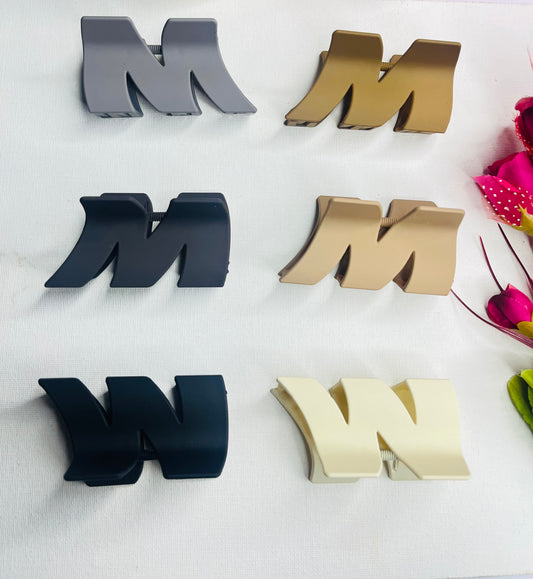 Korean M shaped Claw Clip ( Medium )