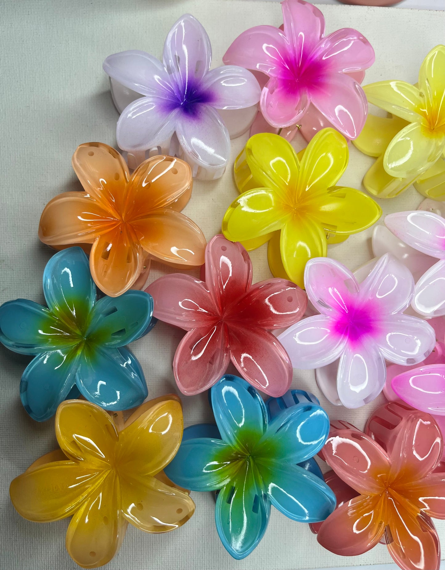 Flower Hair Claws ( Large )