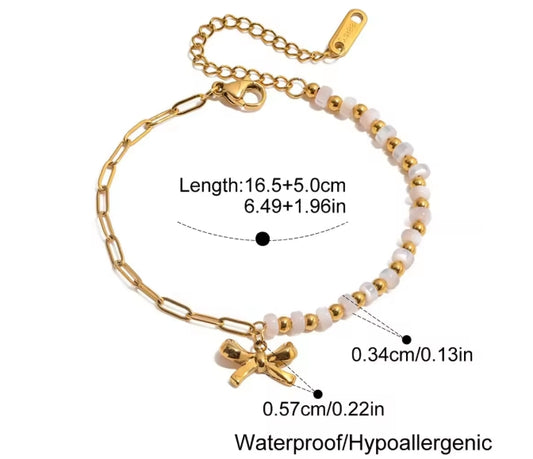 Bow Chain Bracelet