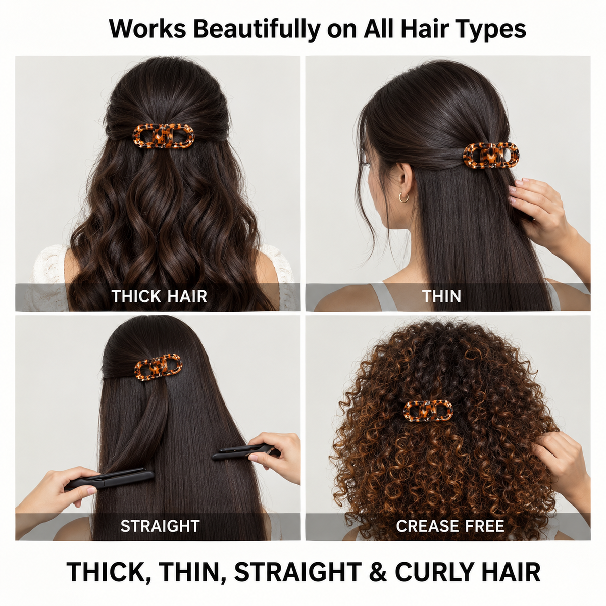 Magnetic Hair Clips
