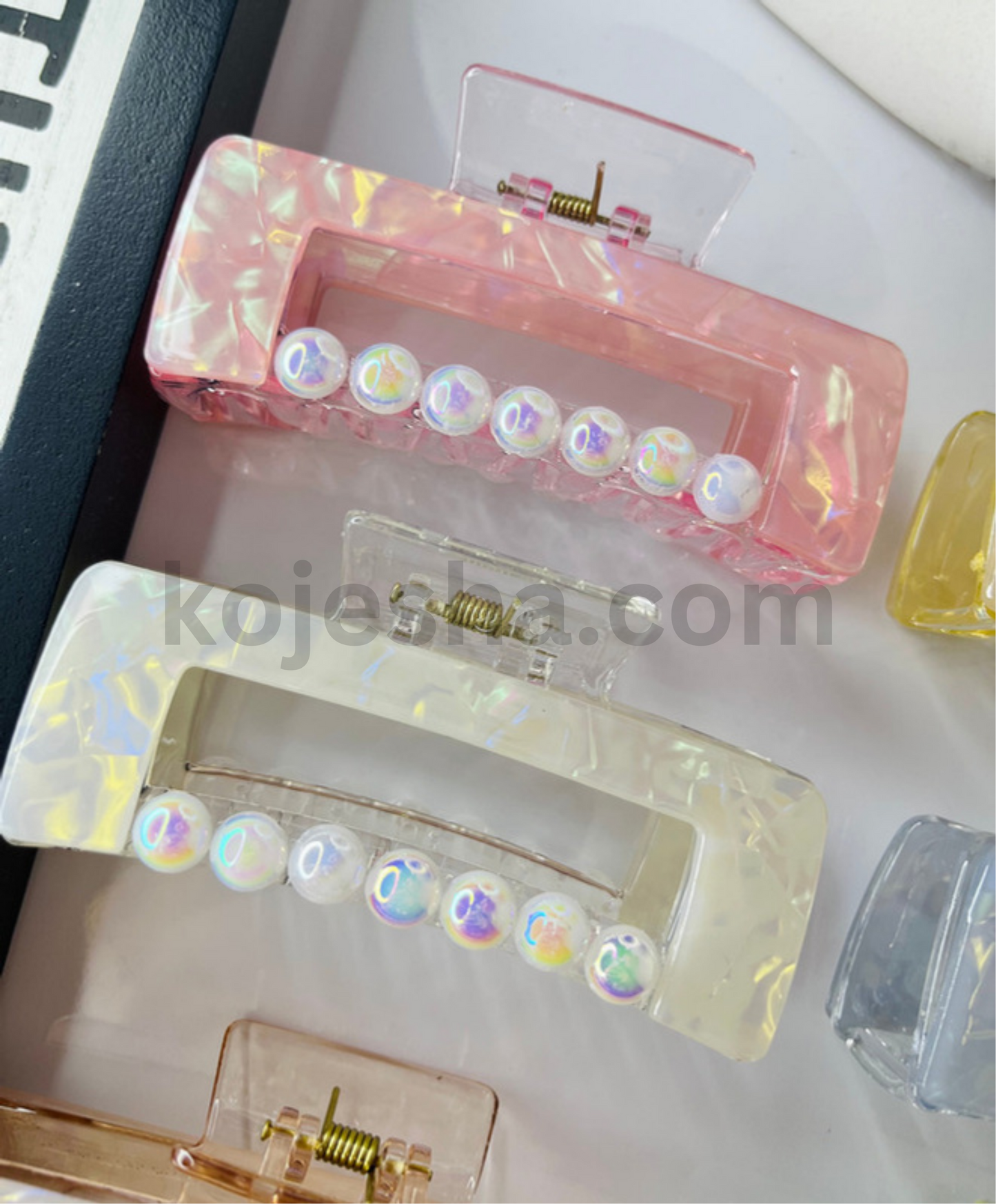 Marble Unbreakable Hair Claw | XL Premium Claw Clip