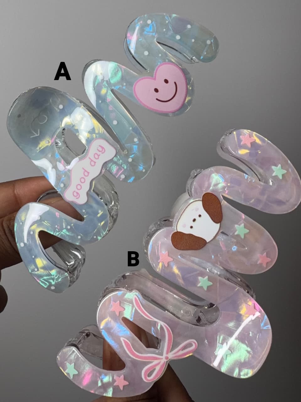 ✨ Dreamy Swirls Claw Clip (Extra Large) 🎀