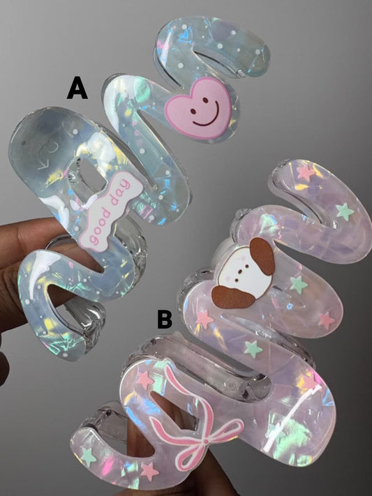 ✨ Dreamy Swirls Claw Clip (Extra Large) 🎀