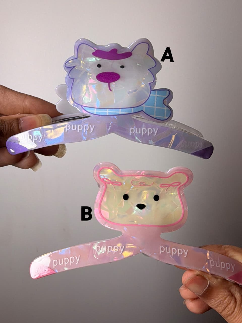 🐶 Puppy Love Claw Clip (Extra Large) 🎀