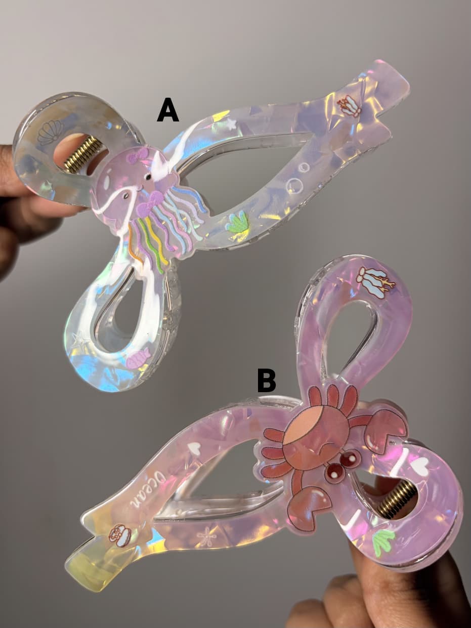 🌊 Ocean Cuties Claw Clip (Extra Large) 🐚