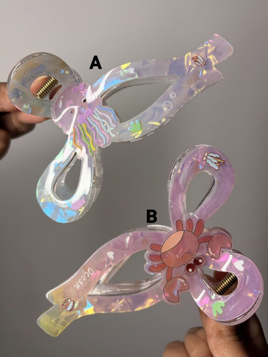 🌊 Ocean Cuties Claw Clip (Extra Large) 🐚