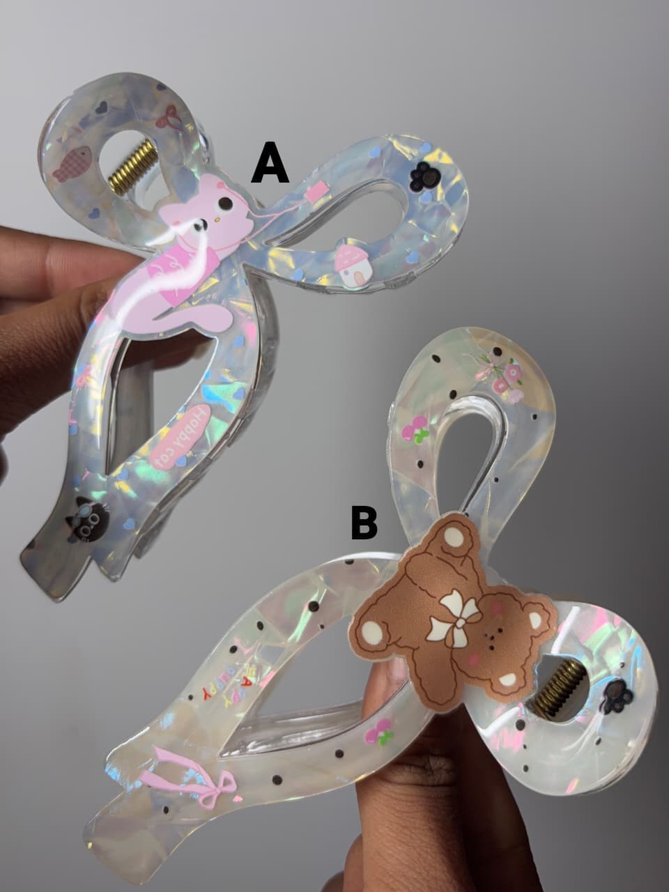 🐻 Wild Cuties Claw Clip (Extra Large) 🌸