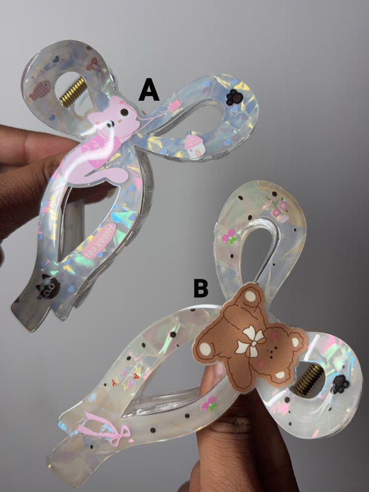 🐻 Wild Cuties Claw Clip (Extra Large) 🌸