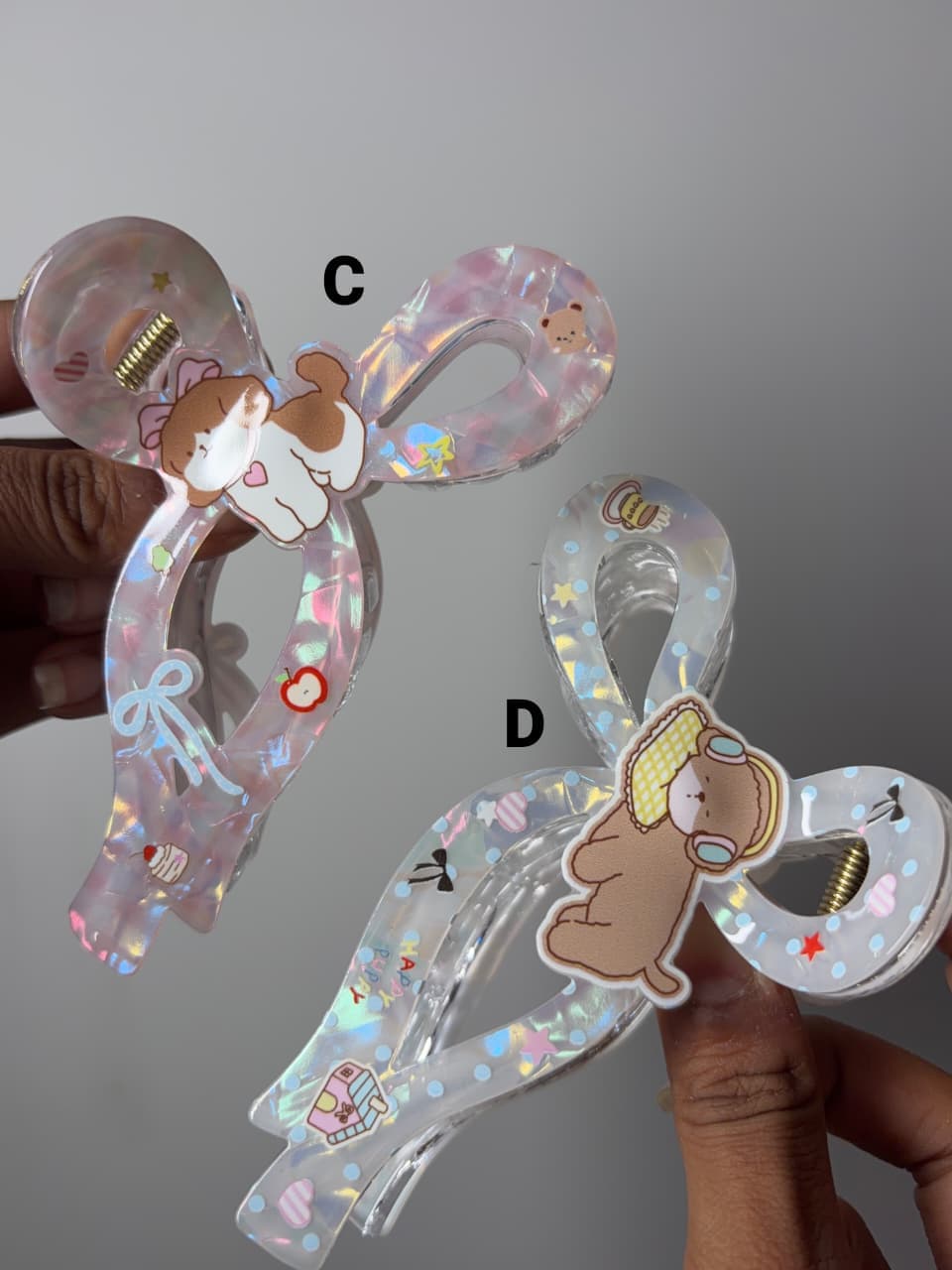 🐻 Wild Cuties Claw Clip (Extra Large) 🌸