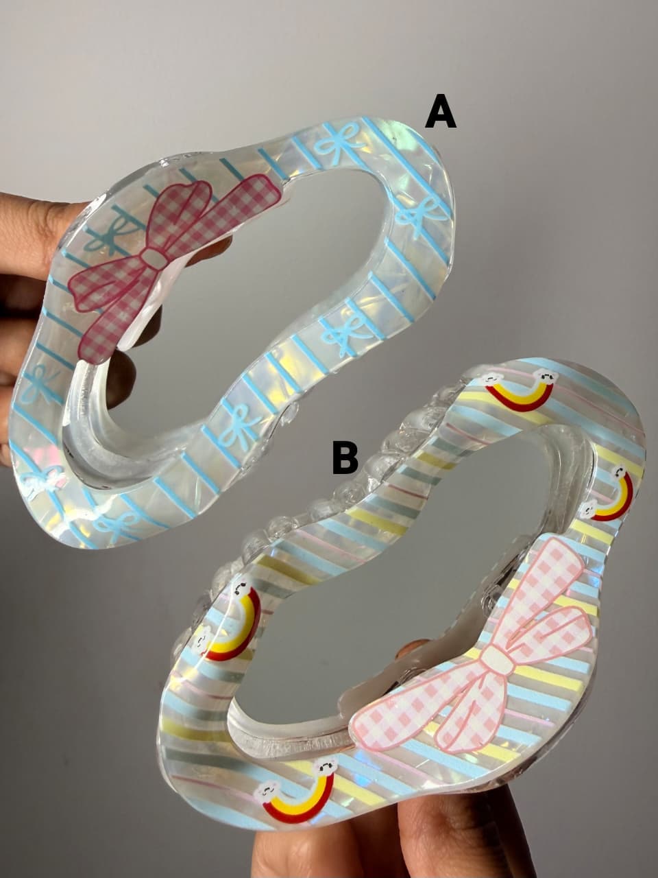 🎀 Ribbon Pop Claw Clip (Large) 🌈