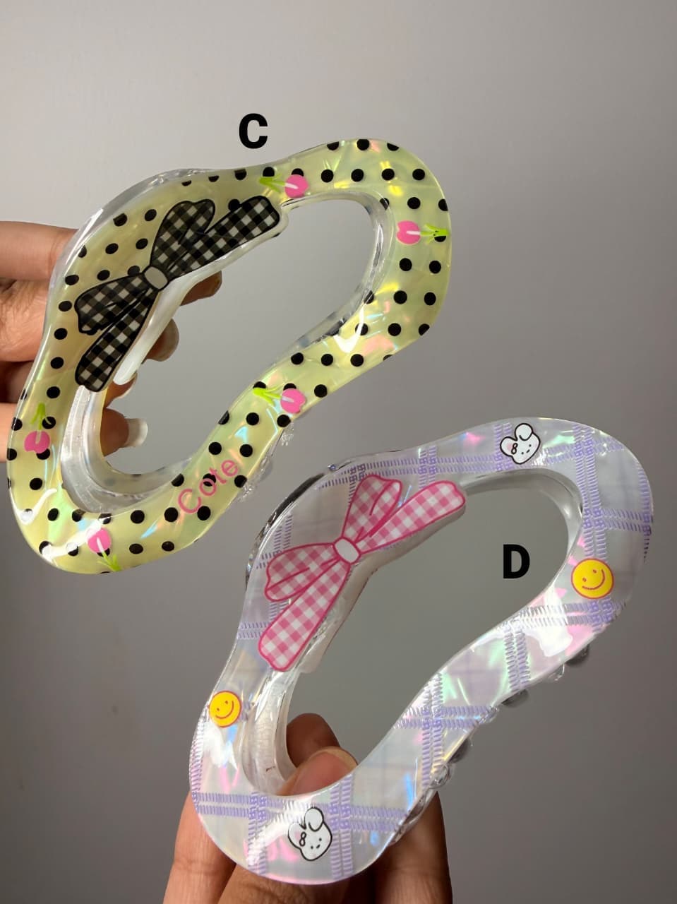 🎀 Ribbon Pop Claw Clip (Large) 🌈