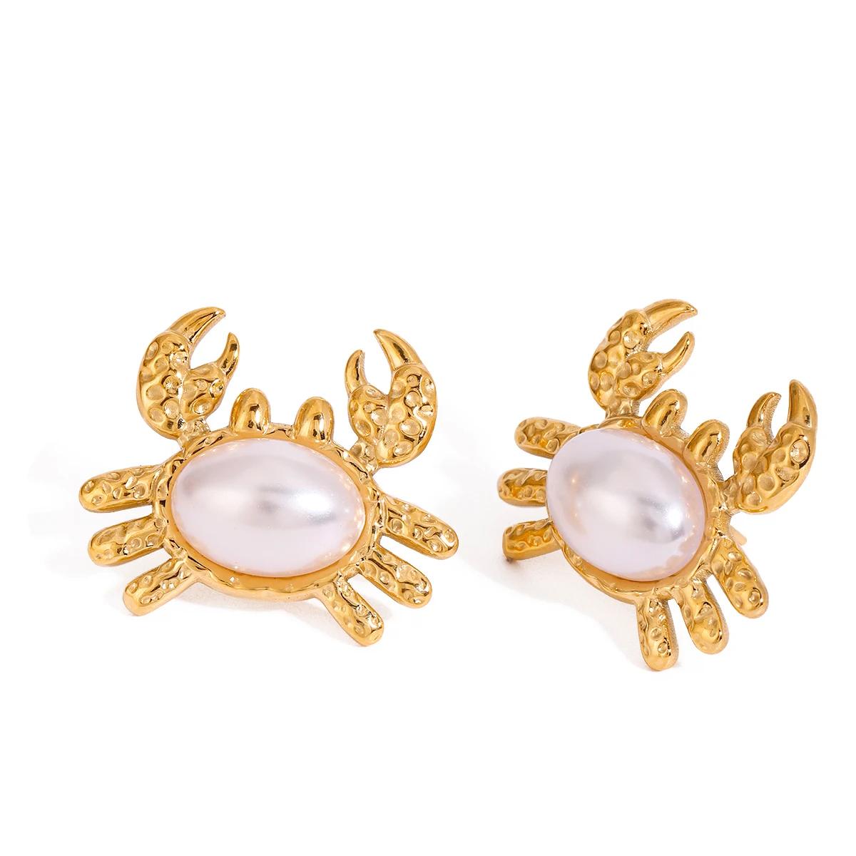 Crab Earrings