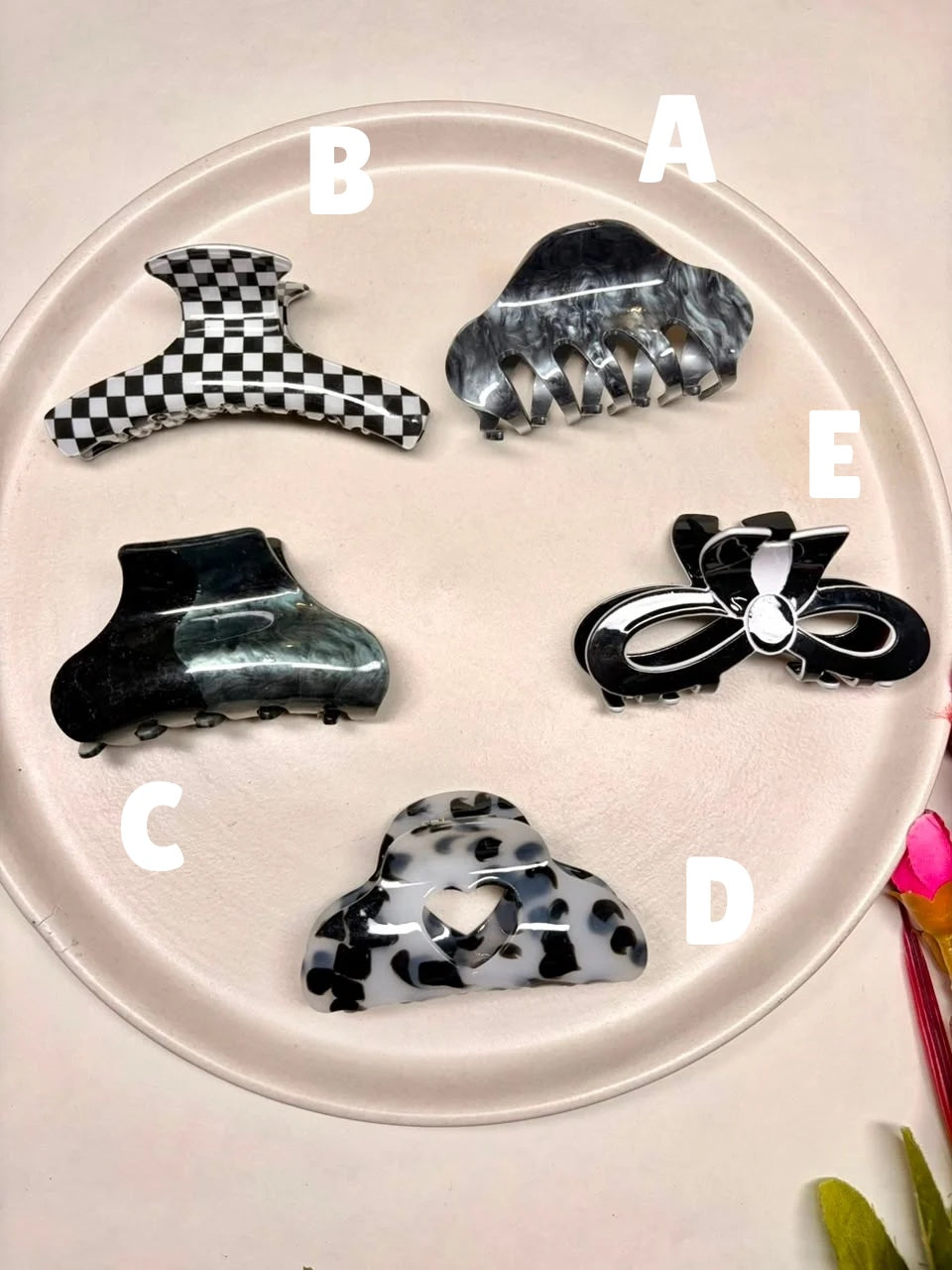 Acrylic Chic Claw Clip