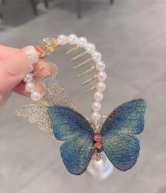 Butterfly Bun Clip
