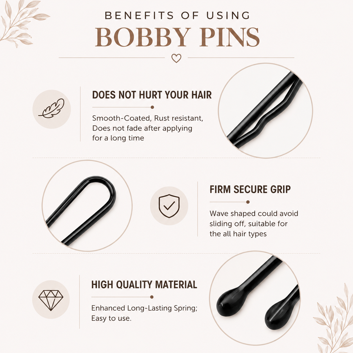 Bobby Hair Pins