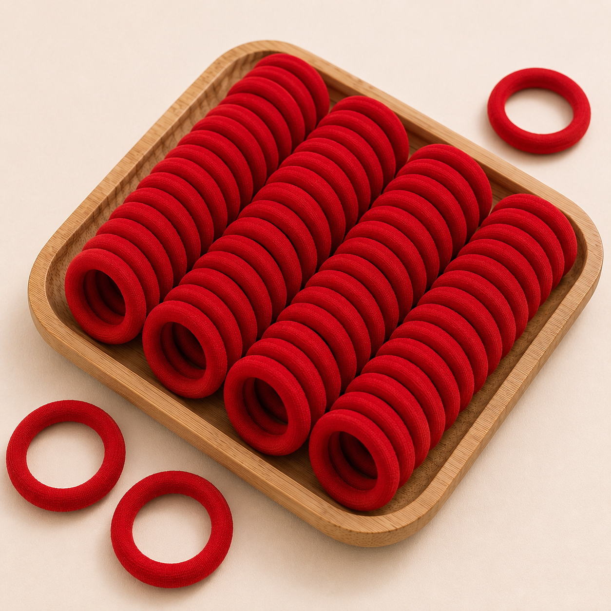 Hair Rubber Bands ( Pack of 30 )