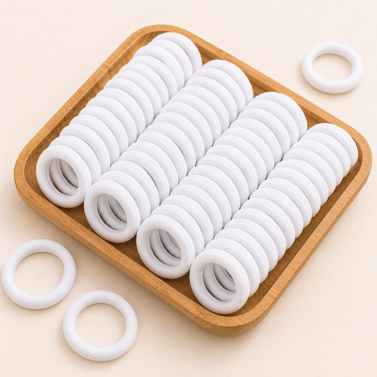 Hair Rubber Bands ( Pack of 30 )