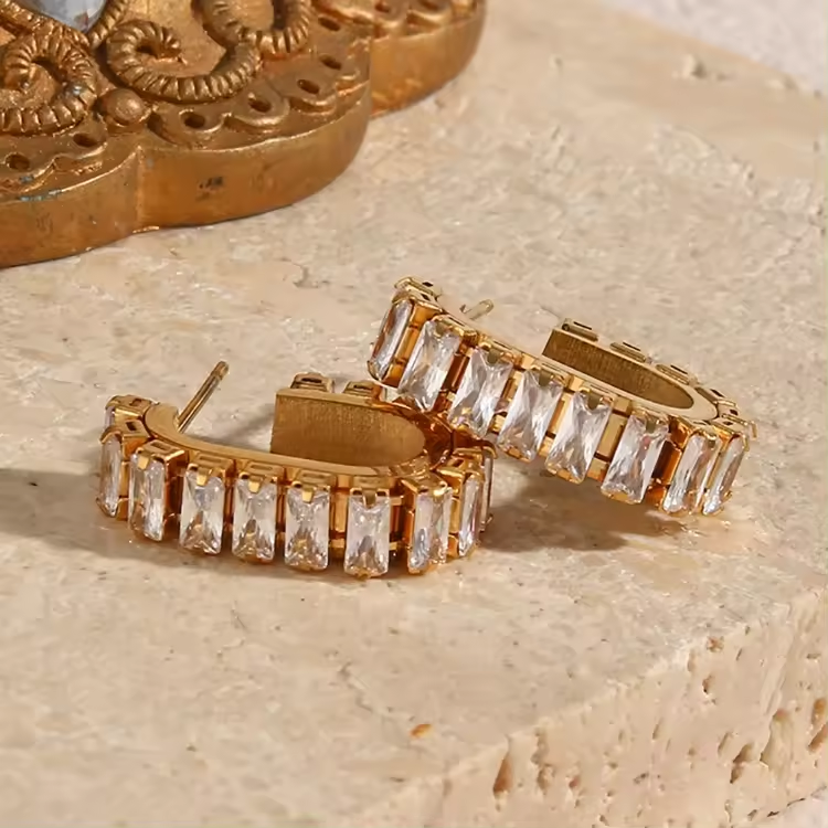 Premium Chunky Hoop Earring